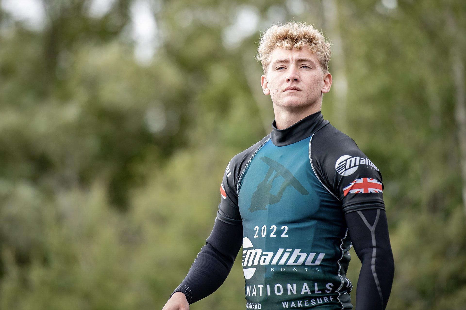 Travis Beaton at the 2022 Malibu Boats UK Wakeboard And Wakesurf Nationals